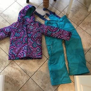 Costco Winter Girl snowsuit
